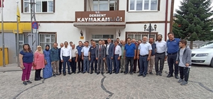 Derbent Kaymakamı Nurullah Kaya'ya fahri hemşehrilik beratı verildi