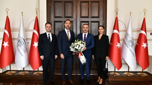 Tekirdağ Valisi Soytürk'e ziyaretler sürüyor