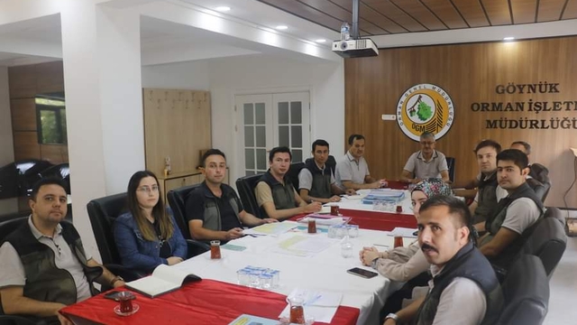 Göynük'te yanan ormanlık alanların ağaçlandırılması için çalışma yürütülüyor