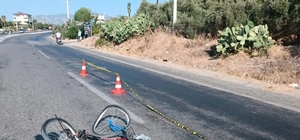 Mersin'de otomobilin çarptığı bisikletli çocuk öldü