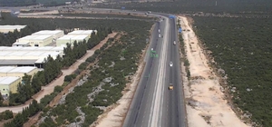 Antalya'da jandarma ekipleri gyrocopterle havadan trafik denetimi yaptı