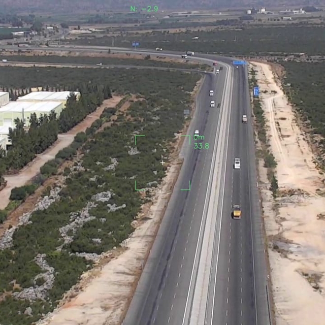 Antalya'da jandarma ekipleri gyrocopterle havadan trafik denetimi yaptı