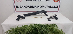 Adana'da 8 kilo 624 gram esrar ele geçirildi
