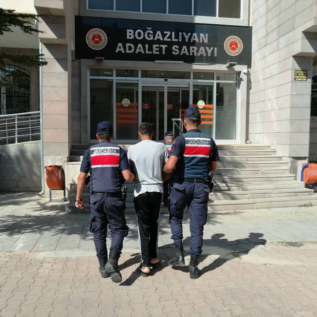 Yozgat'ta hırsızlıktan hükümlü bir kişi yakalandı