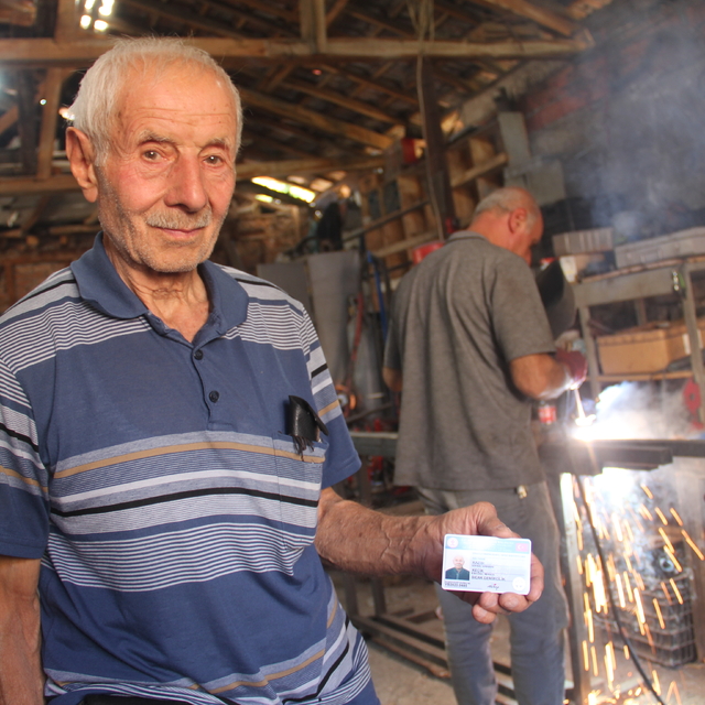 Çorum'un 71 yıllık demir ustası Kazım Keçik "Yaşayan İnsan Hazinesi" listes...