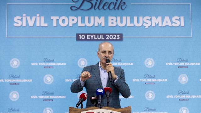 TBMM Başkanı Kurtulmuş, Bilecik Sivil Toplum Buluşması Programı'nda konuştu: