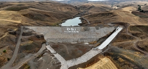 Sivas'ta Yumağın Barajı su tutmaya başladı