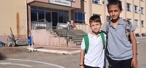 Çorum'da ilk ders zili çaldı