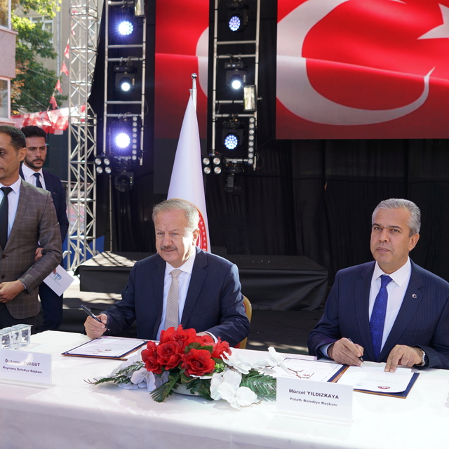 Polatlı ve Haymana arasında kardeş şehir protokolü imzalandı