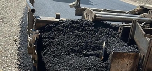Tokat'ta 9,2 kilometrelik köy yolunda asfalt çalışması tamamlandı