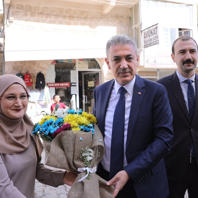 Mardin Valisi Tuncay Akkoyun, Savur ilçesinde incelemelerde bulundu