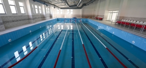 Diyarbakır'ın Kulp ilçesinde yarı olimpik yüzme havuzu tamamlandı