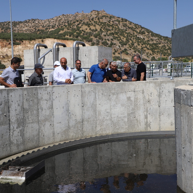 Diyarbakır'da Hani Atık Su Arıtma Tesisinde çalışmalar tamamlandı