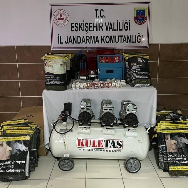 Mahmudiye'deki kaçakçılık operasyonunda bir şüpheli yakalandı