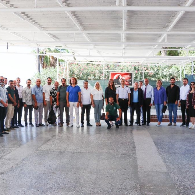 Mersin İl Jandarma Komutanı Tuğgeneral Atasoy gazetecilerle buluştu