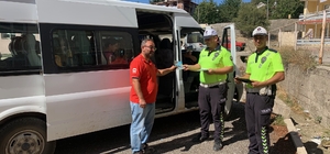 Aladağ'da taşımalı eğitim servisleri denetlendi