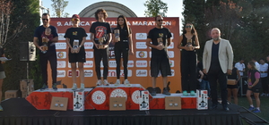 Afyonkarahisar'da düzenlenen Arnica 9. Frig Ultra Maratonu tamamlandı