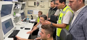 Bakan Yumaklı, Gazipaşa'daki İHA Komuta Kontrol Merkezi'ni ziyaret etti