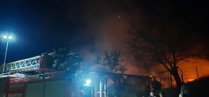 Saraydüzü ilçesinde çıkan yangında bir ev kullanılamaz hale geldi