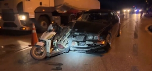 Burdur'da otomobilin çarptığı elektrikli motosikletin sürücüsü öldü 