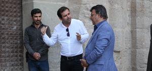 AK Parti Van Milletvekili Türkmenoğlu, Hoşap Kalesi'ndeki restorasyon çalış...