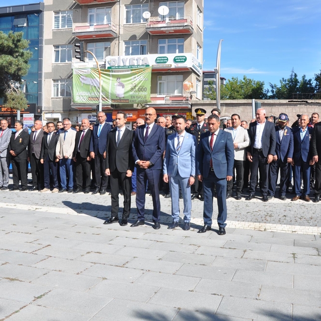 Sorgun ve Yerköy'de Gaziler Günü törenle kutlandı