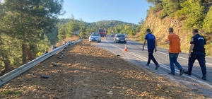 Sakarya'da freni arızalanan tır uçuruma yuvarlandı 1 kişi ağır yaralandı