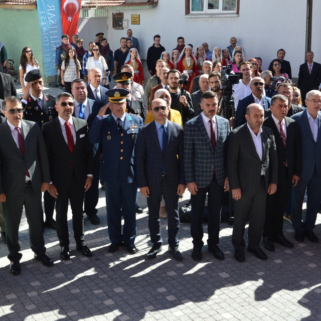 Sivrihisar'ın düşman işgalinden kurtuluşunun 102. yılı törenle kutlandı