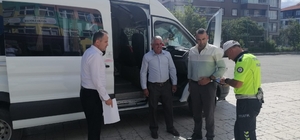 Kargı ilçesinde okul servisleri denetlendi