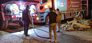 Sinop'ta yanan ev kullanılamaz hale geldi