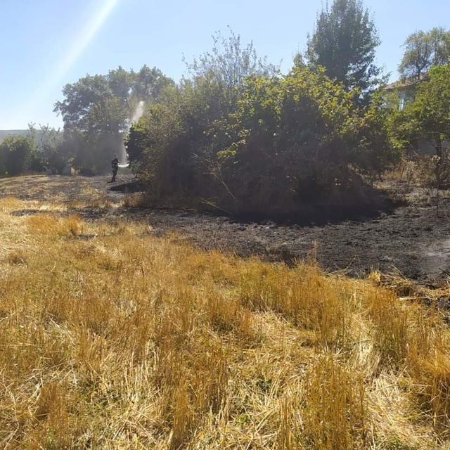 Yeniçağa ve Dörtdivan'da çıkan anız yangınları söndürüldü