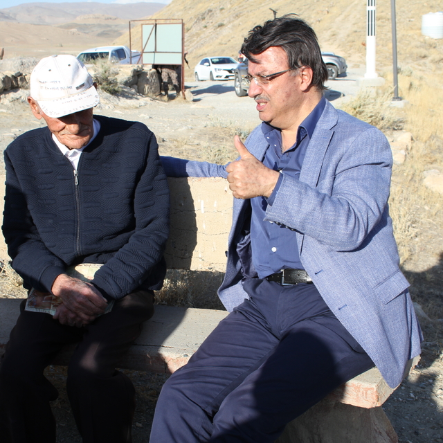 AK Parti Milletvekili Türkmenoğlu, Çavuştepe Kalesi'nin bekçisi Mehmet Kuşm...