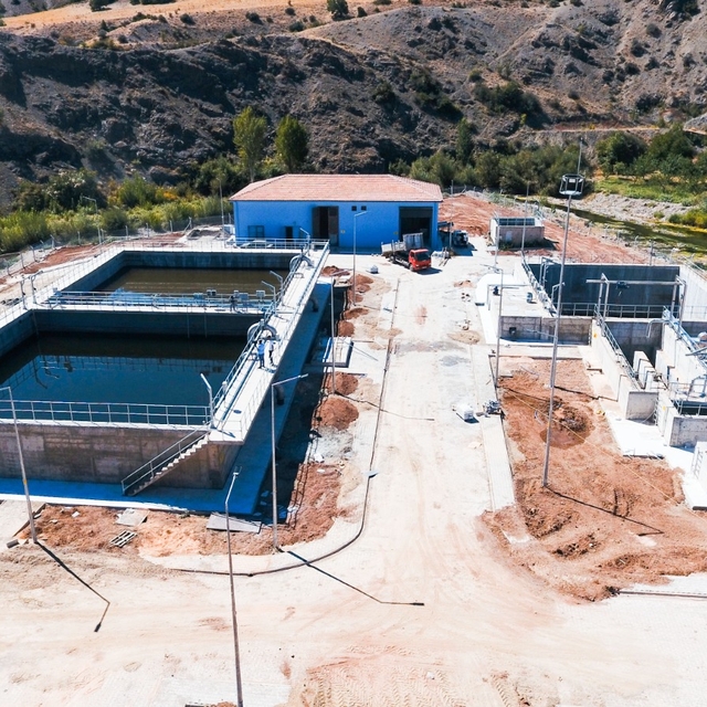 Hekimhan Atık Su Arıtma Tesisi hizmete girdi