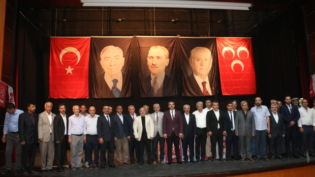 MHP Kahta ilçe kongresi yapıldı