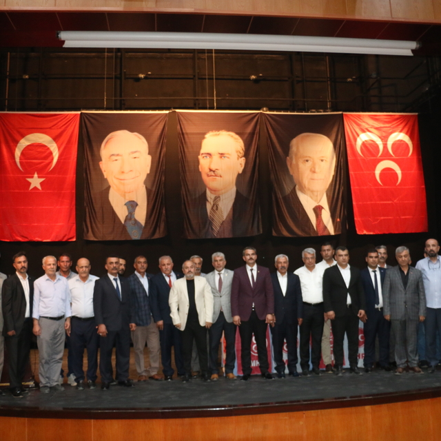 MHP Kahta ilçe kongresi yapıldı