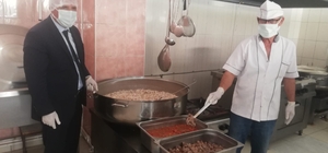 Gercüş Belediye Başkanı Günaydın aşevini ziyaret etti