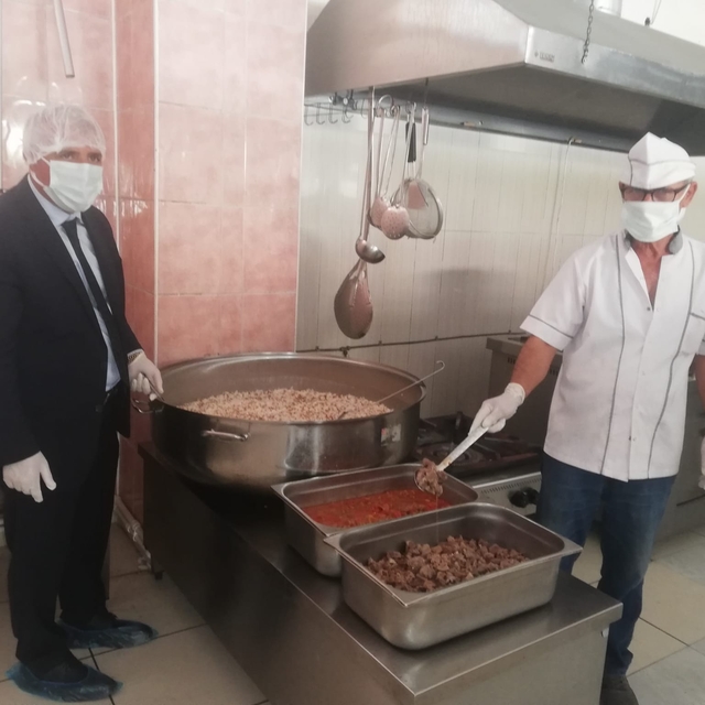 Gercüş Belediye Başkanı Günaydın aşevini ziyaret etti