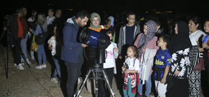 Uşak'ta "Gökyüzü Gözlem Etkinliği" düzenlendi
