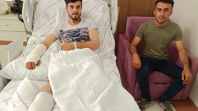Siirt'te çobanlık yapan genç ayı saldırısı sonucu yaralandı