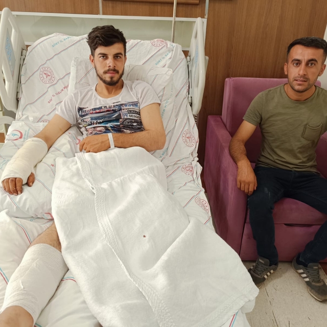 Siirt'te çobanlık yapan genç ayı saldırısı sonucu yaralandı