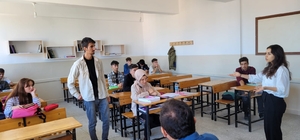 Alaçam Şehit Kadir Kara Anadolu İmam Hatip Lisesinde öğrencilere motivasyon...