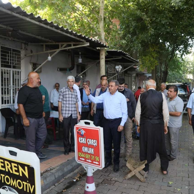 Şanlıurfa Valisi Şıldak Hilvan ilçesinde temaslarda bulundu
