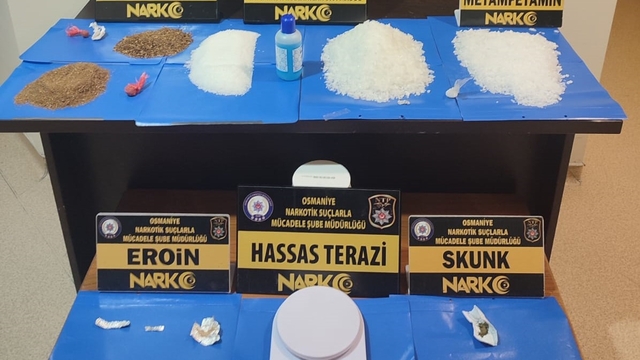 Osmaniye'de uyuşturucu operasyonlarında 46 zanlı yakalandı