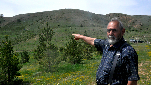 12 bin fidan diktiği ormanda çıkan yangında ölmüştü, toprağa verildi