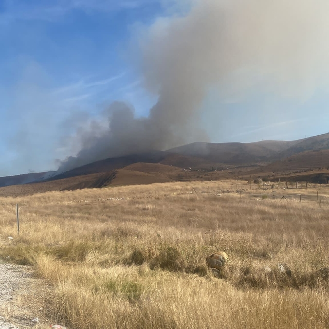 Çankırı'da ormanlık alandaki yangın söndürüldü
