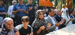Mersin'de polisevindeki terör saldırısında şehit olan polis mezarı başında anıldı