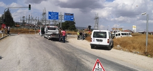 Burdur'da otomobille minibüsün çarpıştığı kazada 5 kişi yaralandı