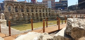 Yozgat'taki tarihi Roma hamamının çevresi düzenlendi