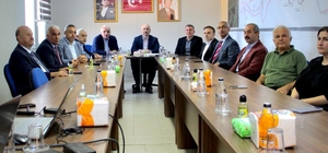 Milletvekili Karaismailoğlu, Trabzon Şehir Hastanesi şantiyesinde incelemelerde bulundu