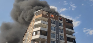 Batman'da bir binanın çatısında çıkan yangın söndürüldü